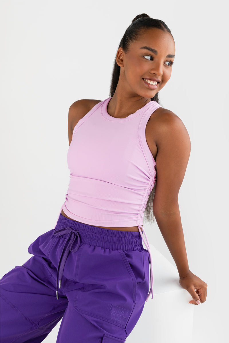 Peppa Cropped Rib Singlet