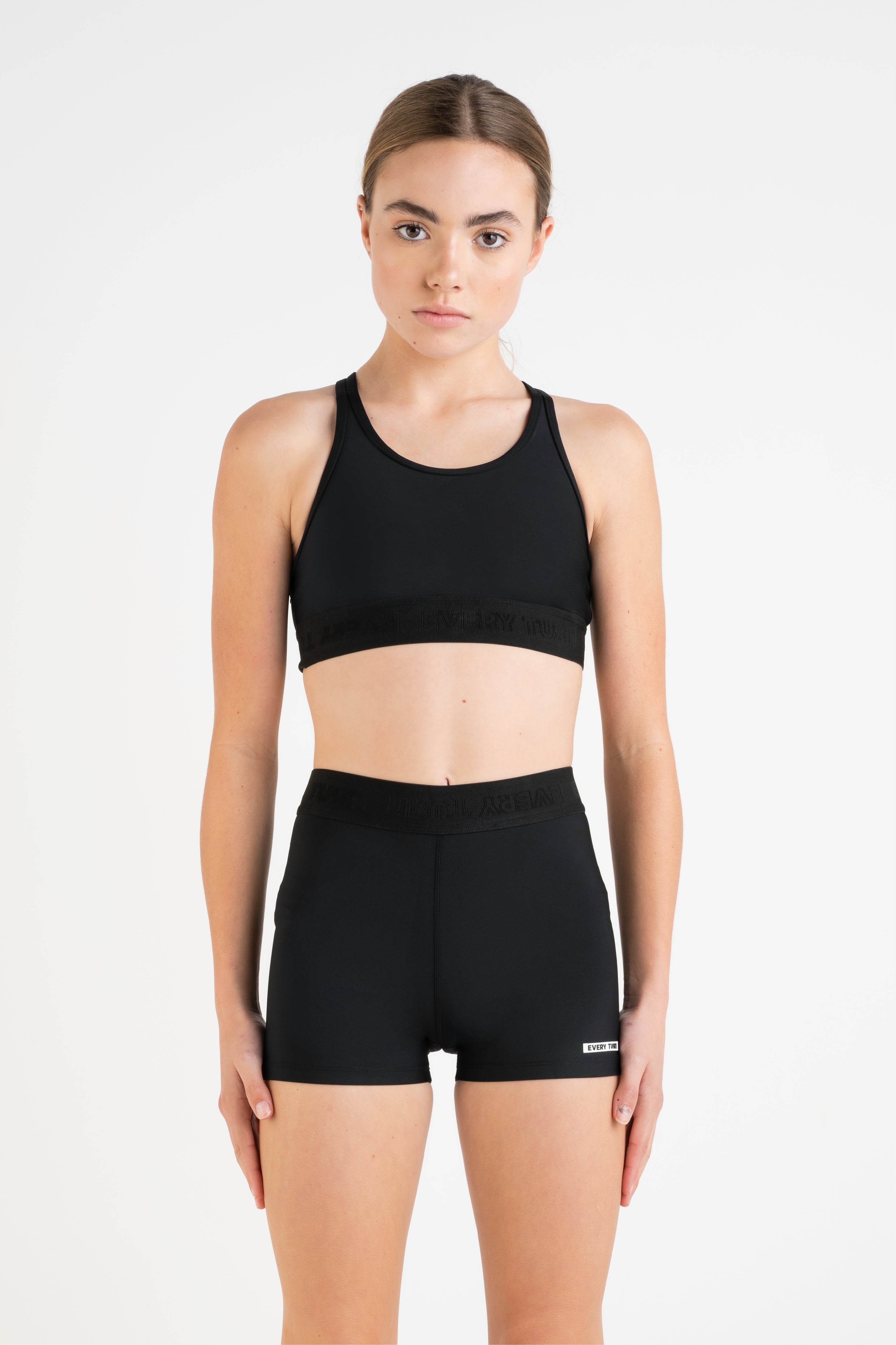 Base Crop Top | Black | Every Turn