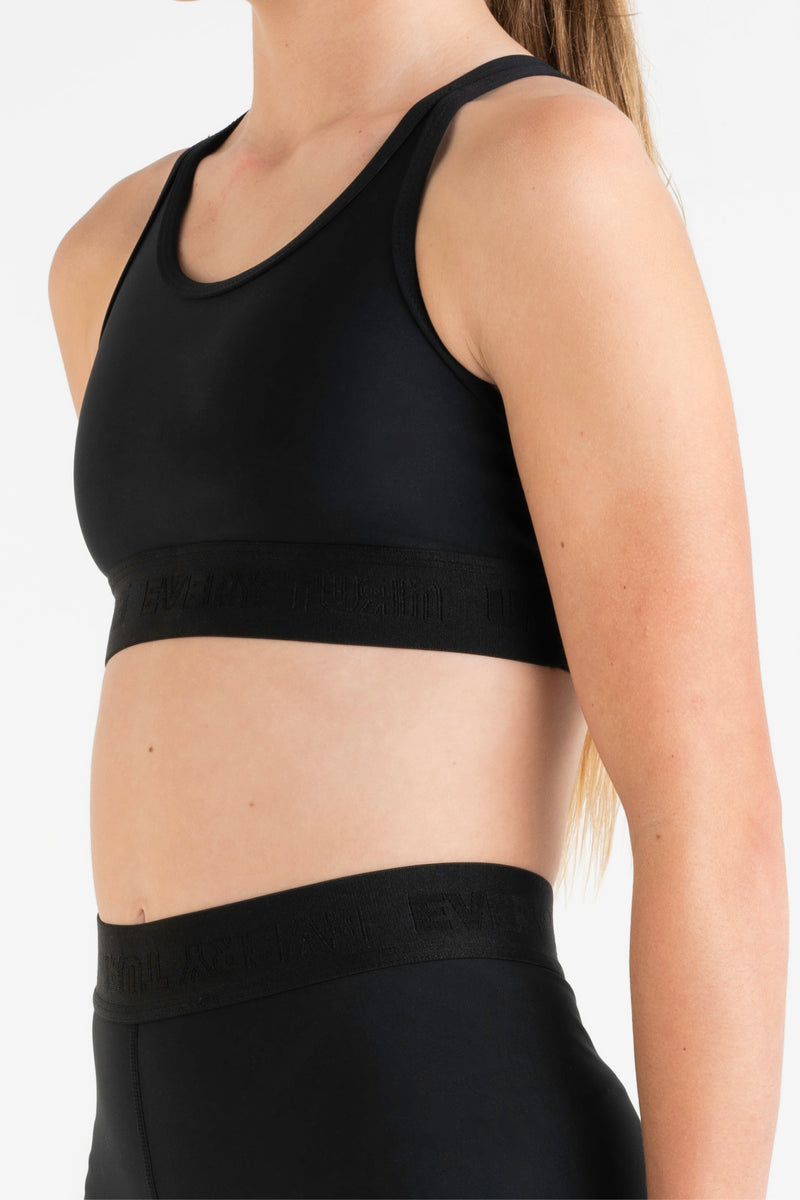 Base Crop Top | Black | Every Turn