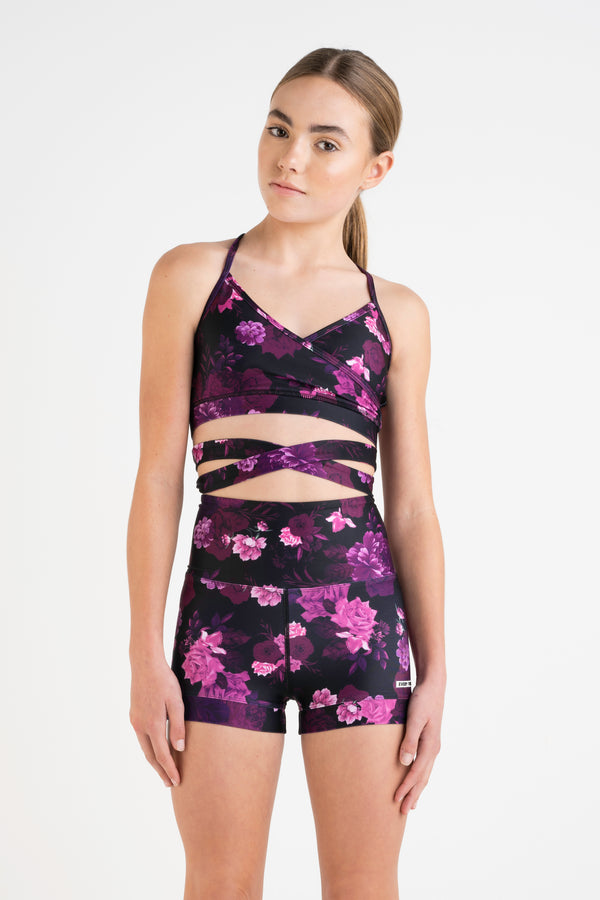 Ballet Wrap Crop Top