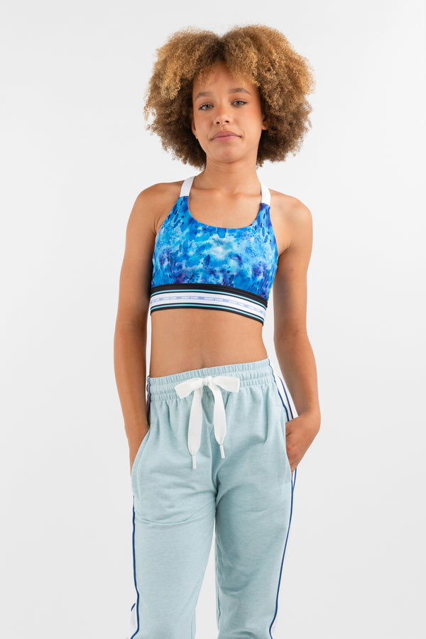 Water Is Movement Crop Top